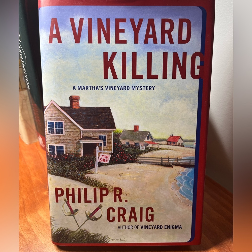 Hardcover: Philip R Craig - A Martha’s Vineyard Mystery - A Vineyard Killing